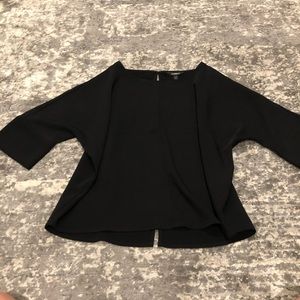 Express black loose fit top